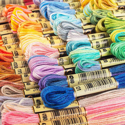 Color Variations Floss Embroidery Threads, Sold by Skein