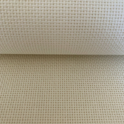 14 Count Aida Fabric Cross Stitch Cloth, Cream Color